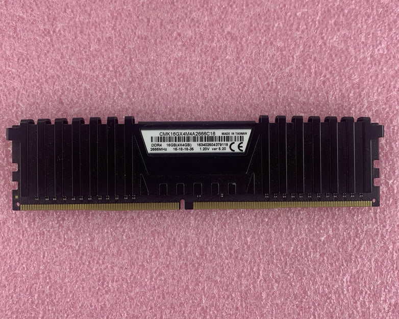Corsair CMK16GX4M4A2666C16 Vengeance LPX 4 GB 1x4GB RAM DDR4 2666MHz Lot of 6x