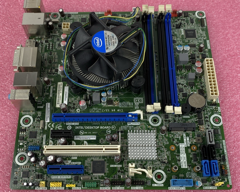 Intel DQ77MK MB Intel Core i5-3470 3.20GHz 4GB RAM with I/O Shield No HDD No OS