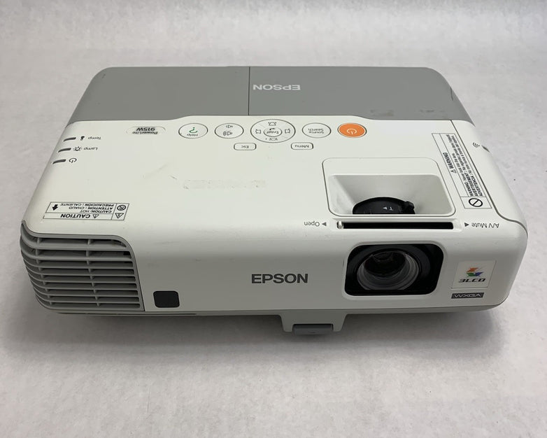 Epson H388A PowerLite 915W LCD Lamp Projector 81 Lamp Hours No Remote