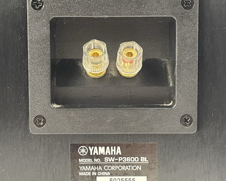 Yamaha SW-P3600BL 10" Passive Subwoofer - Tested (#9G6D38)