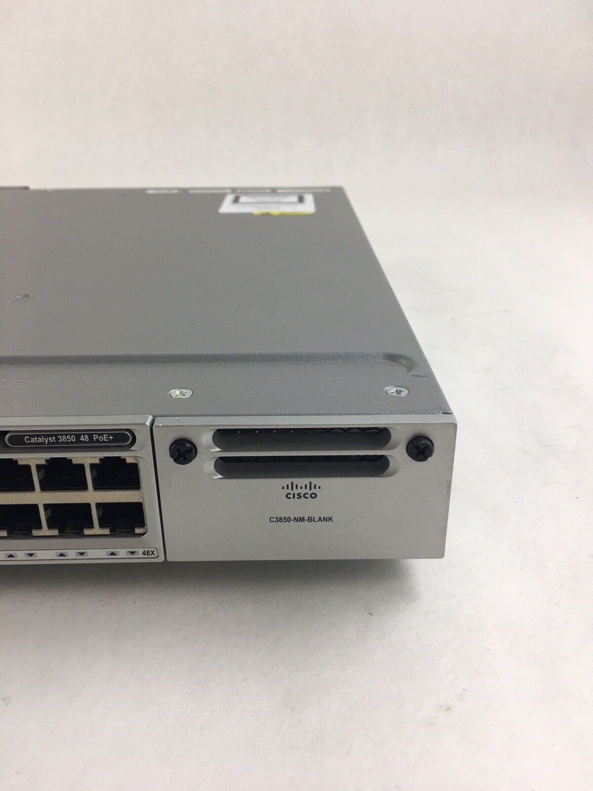 Cisco WS-C3850-48P-L 48-Port Gigabit Network Switch Tested and Reset