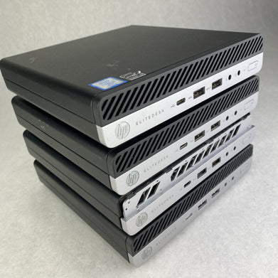 HP EliteDesk 800 G3 Mini Quad Core i5-7500T 2.70GHz 8GB RAM WiFi No HDD Lot Of 4
