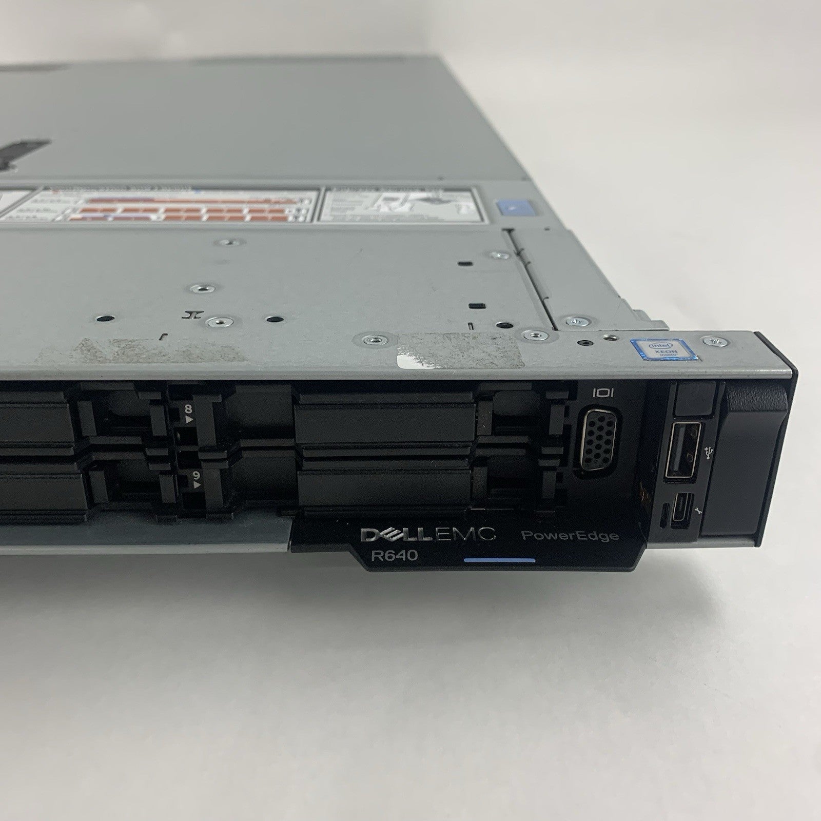 Dell PowerEdge R640 1U 8SFF Server 2x Gold 6238 2.1 GHz 64 GB H740 No OS No HDD4