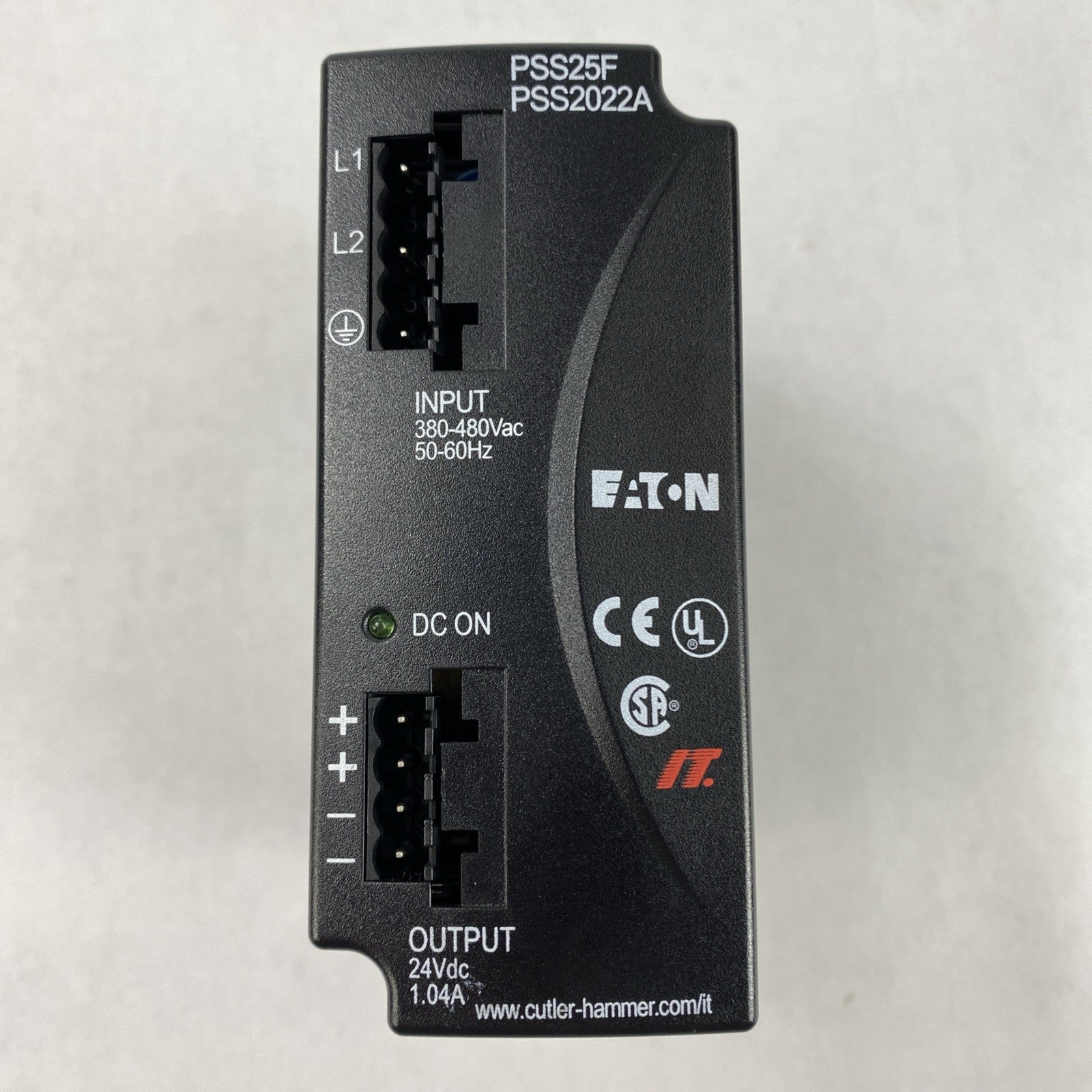 EATON PSS25F 480V-24VDC Power Supply PS2022A6