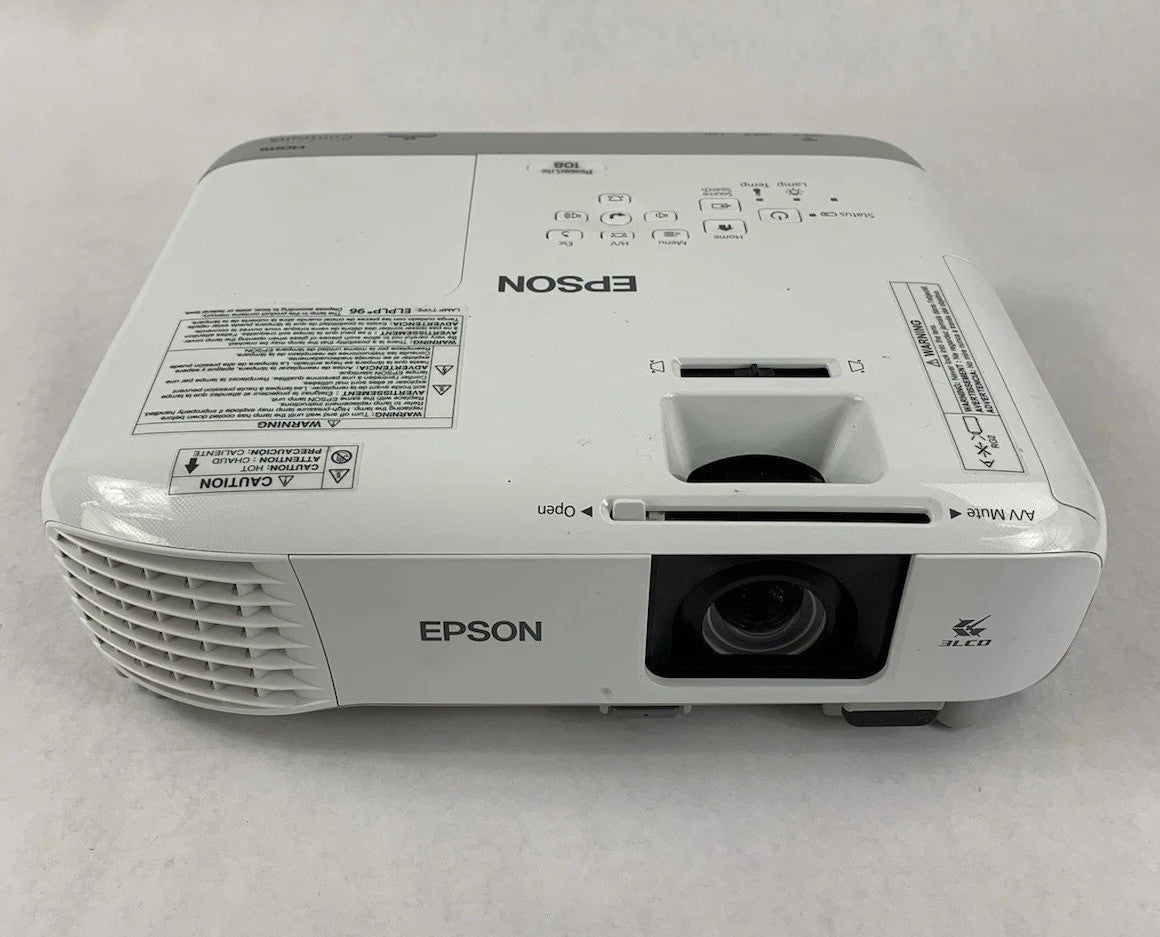 Epson PowerLite 108 H860A LCD Projector 1256 Lamp Hours - No Remote1