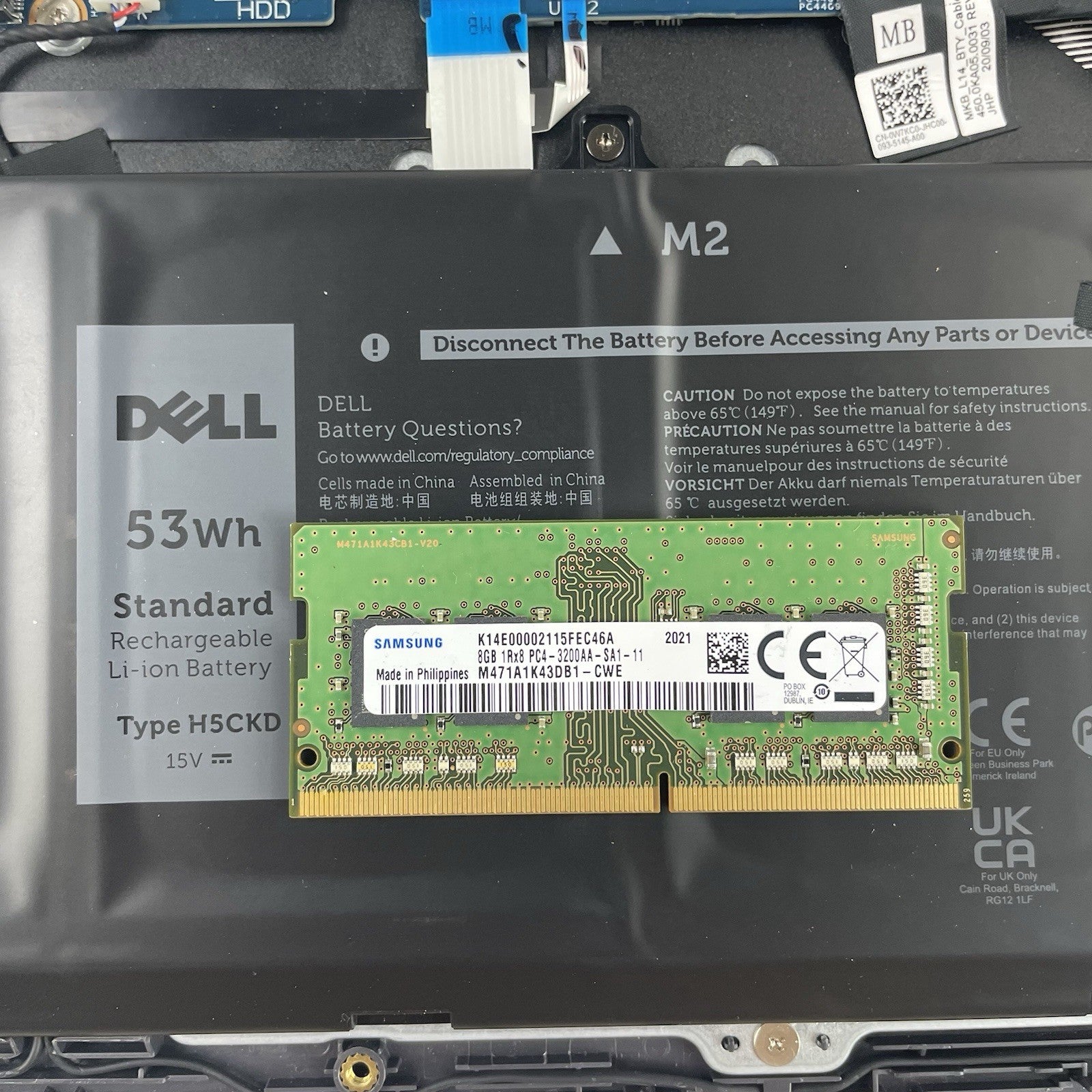 Dell Latitude 3510 15.6" i7-10510U 1.80 GHz 8 GB RAM No SSD/OS/AC - READ18