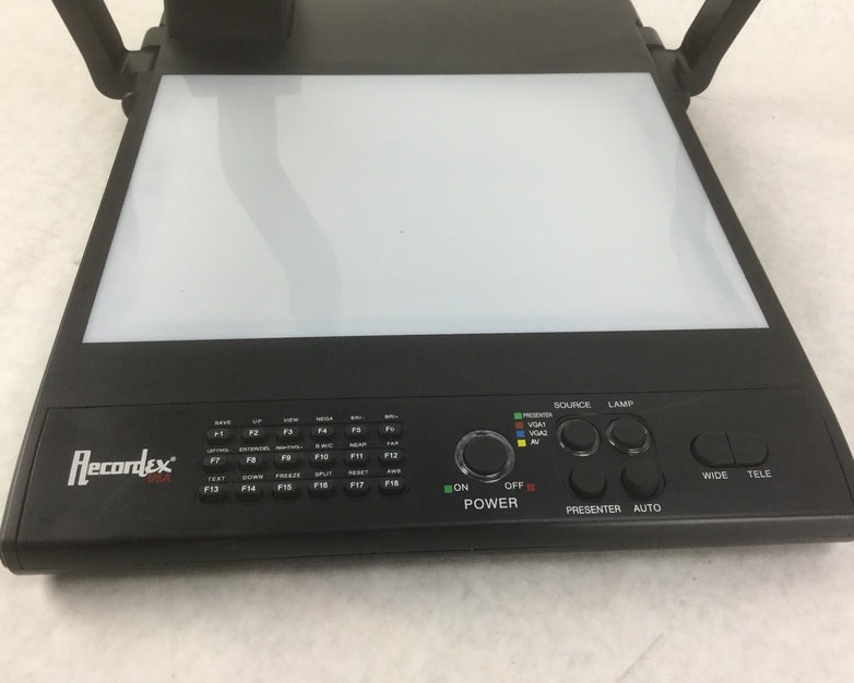 RECORDEX LBX-500 IMMCAM DESKTOP DOCUMENT CAMERA, Works