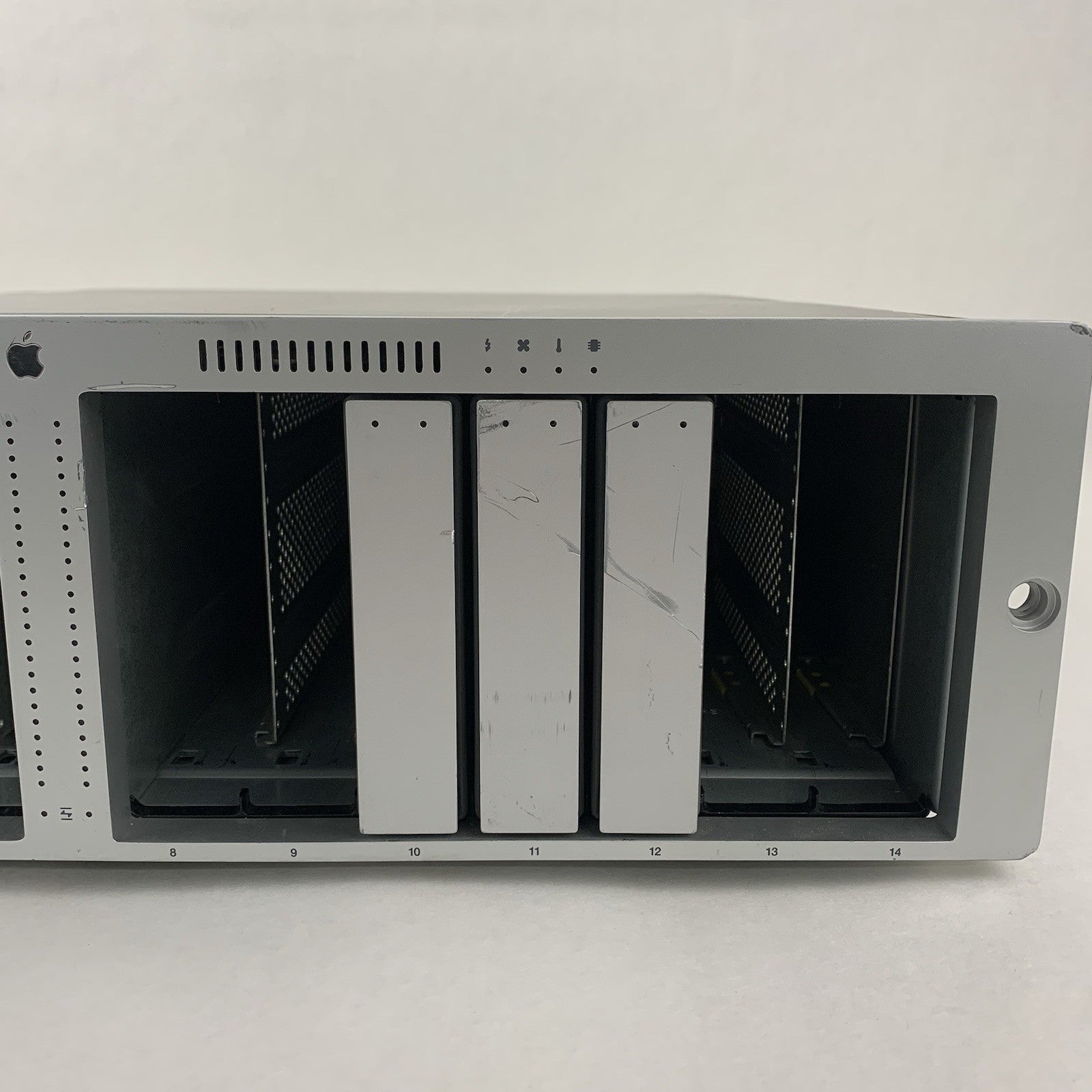 Apple Xserve Raid A1009 Network Enclosure w/ 3x Caddy 2x 603-6332 1x PSU No HDDs3