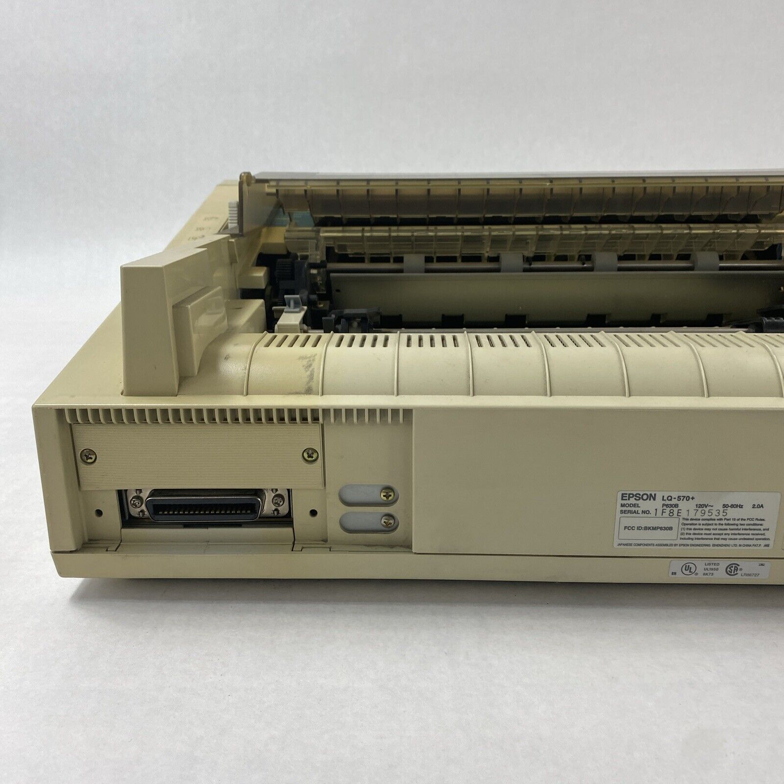 Epson LQ-570+ Dot Matrix Printer - Parts or Repair