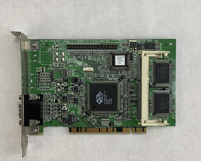ATI 109-41900-00 GPU VGA W/ Memory Module Slot