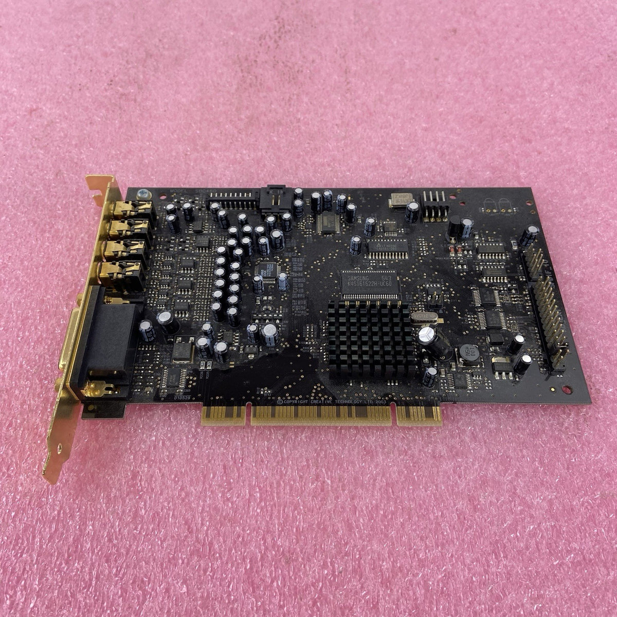 Creative Labs Sound Blaster X-Fi SB0460 PCI Audio Card4