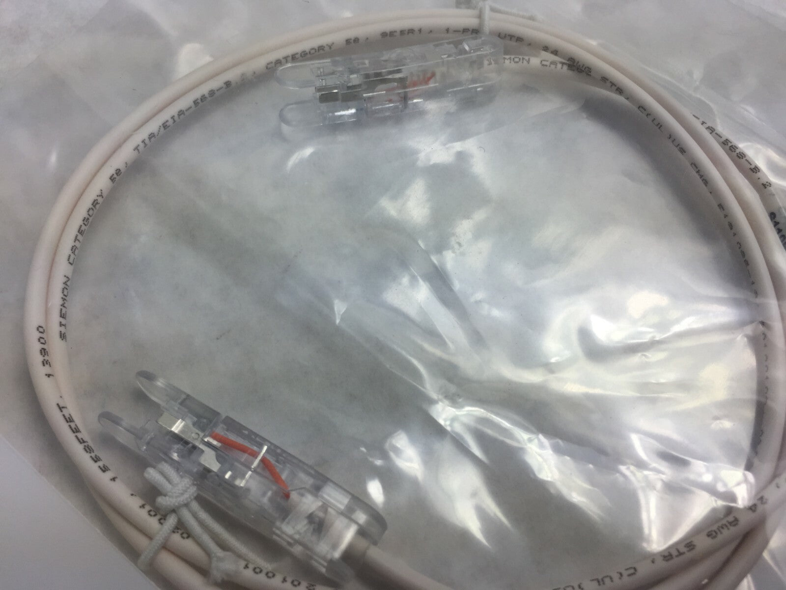 Seimens S110 Cable Assy  3 ft  S110P1-P1-03  White