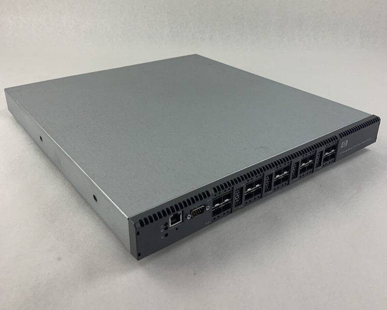 HP Storage Works 8/20Q  HSTN-N015 Fibre Channel Switch Tested Reset