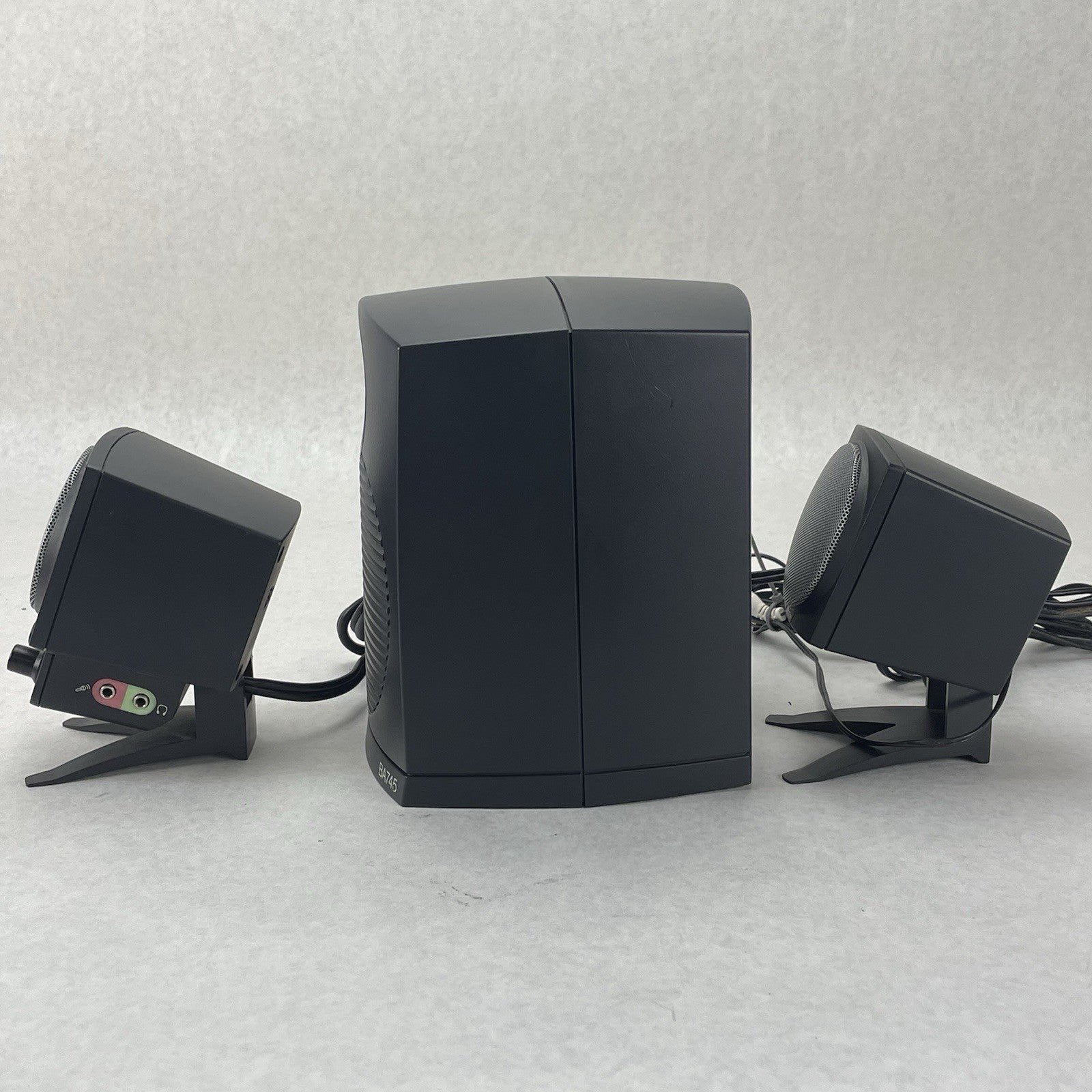 Boston Acoustics BA745 Computer Speaker System Sub & 2 Satellites Tested11