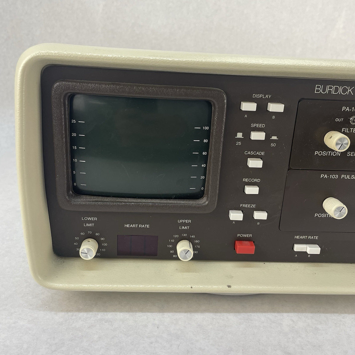 Burdock M 200 Monitor - Untested No Power Cord2