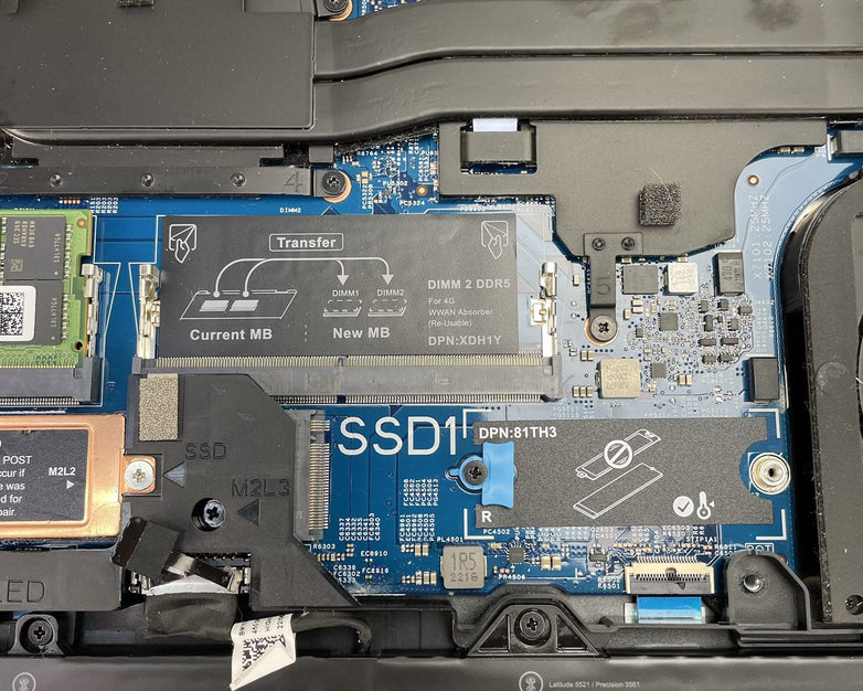 Dell Precision 3571 15.6" i5-12500H 3.76 GHz 16 GB RAM No SSD/OS/AC
