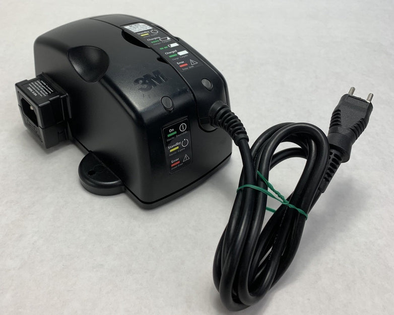 3M BC-100 Smart Battery Charger Power Base w/ BC-210A Smart Charger Adapter