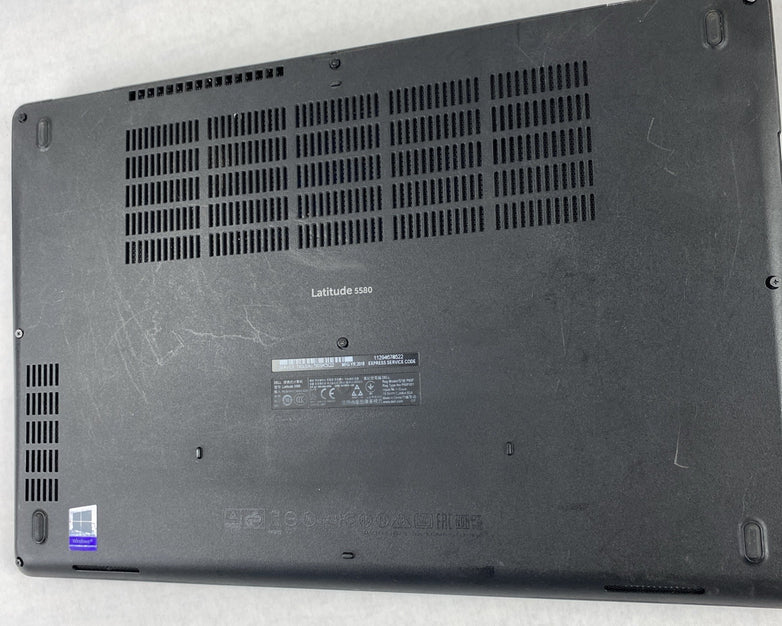 Dell Latitude 5580 Intel Core i5-6300U 2.40 GHz 8 GB RAM 15.6" No HDD No OS