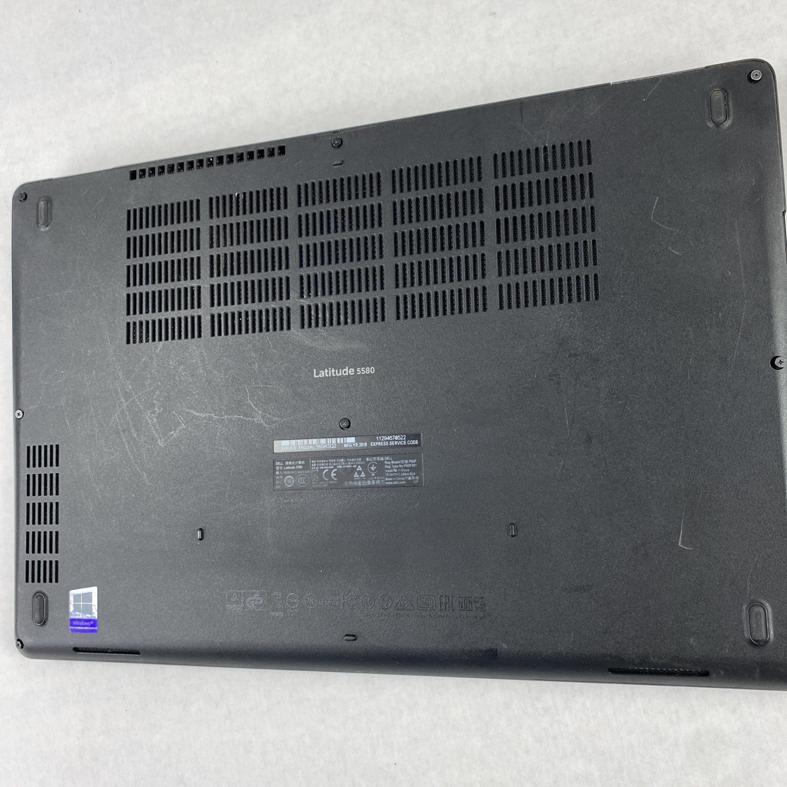 Dell Latitude 5580 Intel Core i5-6300U 2.40 GHz 8 GB RAM 15.6" No HDD No OS