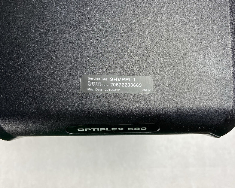 Dell Optiplex 580 MT AMD Athlon II x2 B22 2.6GHz 4GB RAM No HDD No OS