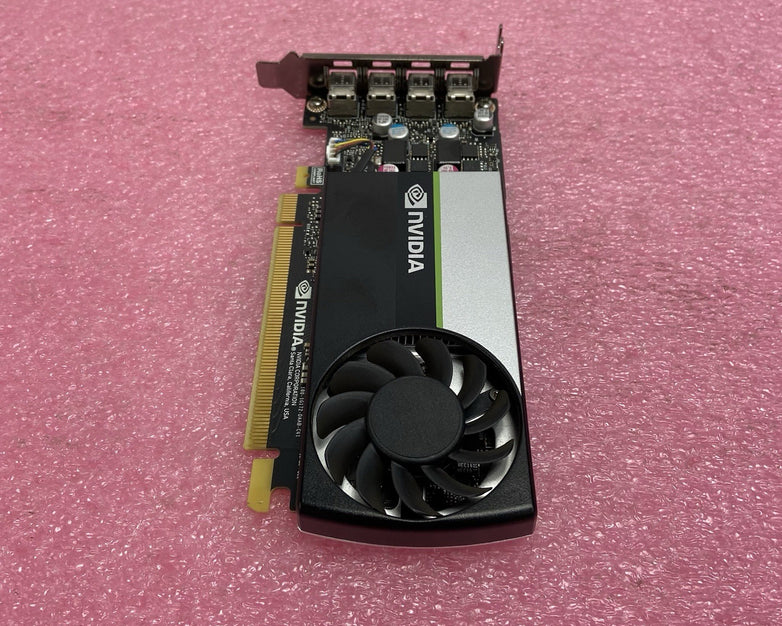 PNY Nvidia Quadro T1000 4GB GDDR6 PCIe x16 Mini DP x4 Low Profile Graphics Card