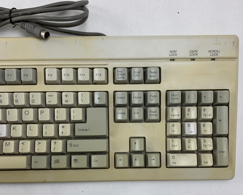 Gateway 2000 219600X-XX-XXX Vintage Keyboard  Tested