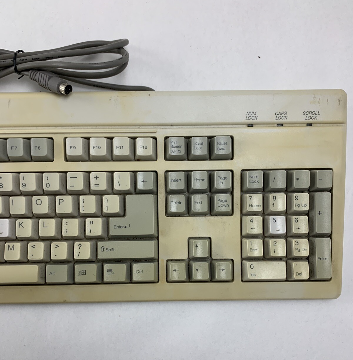 Gateway 2000 219600X-XX-XXX Vintage Keyboard  Tested