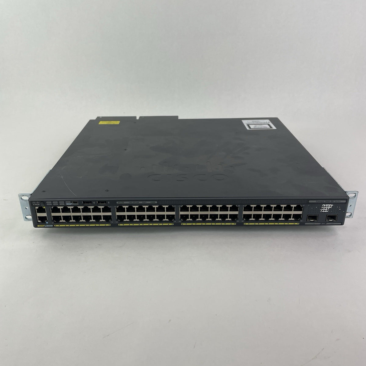 Cisco Catalyst WS-C2960XR-48FPD-I V02 48-Port Switch 2x PSU - Tested1