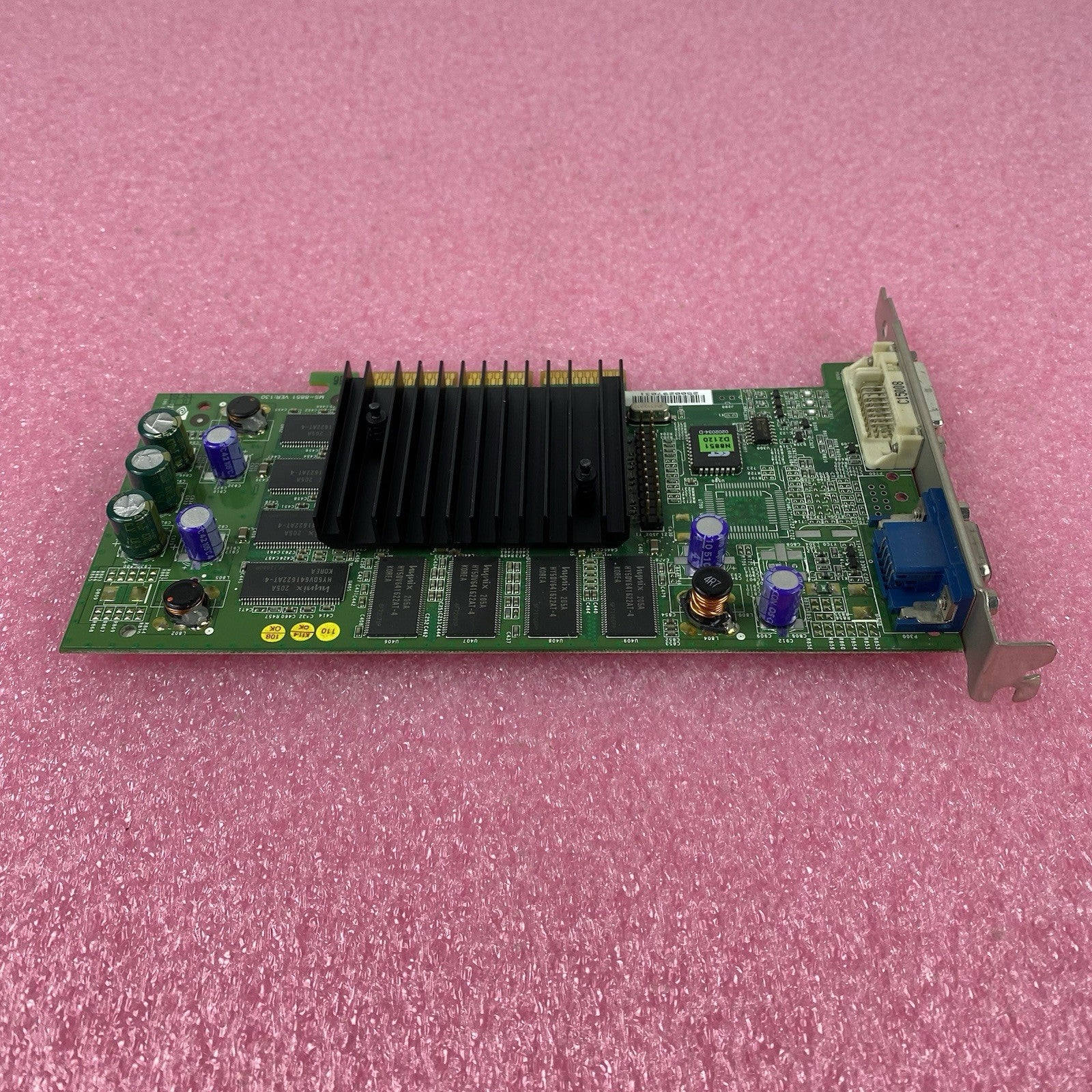 NVIDIA DP/N TW-04N857-69700-25G-3562 64MB APG Video Card Tested