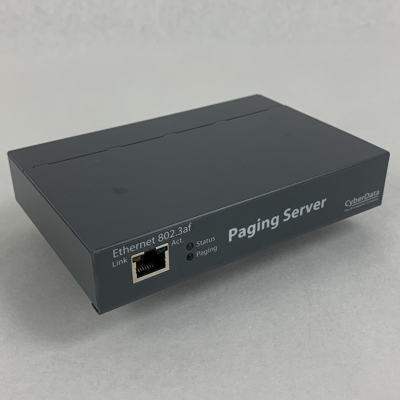 Cyber Data Data SIP Paging Server 011146G Factory Reset No Power Supply