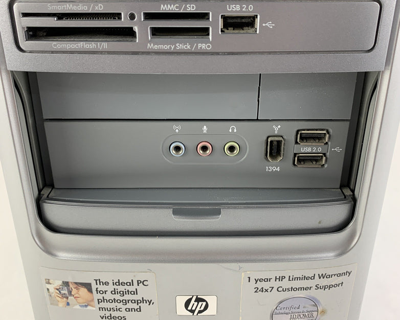 HP Pavilion A1720N MT Core 2 Duo 6300 1.86 GHz 3 GB RAM No HDD No OS