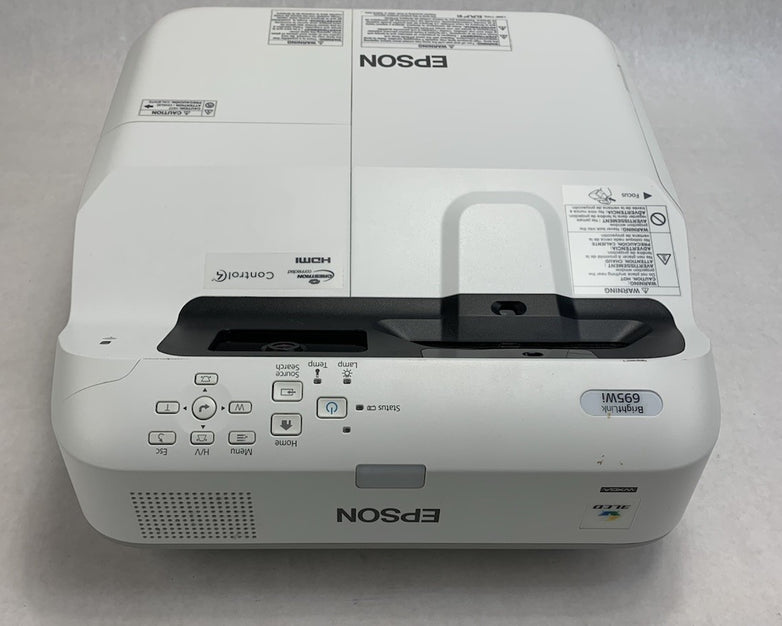 Epson PowerLite 695Wi H740A LCD Lamp Projector 4523 Lamp Hours - No Remote