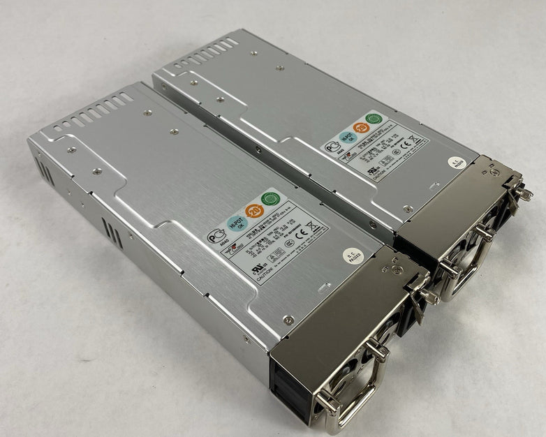 EMACS R2W-6500P-R 500W 1U Server Power Supply Lot of 2