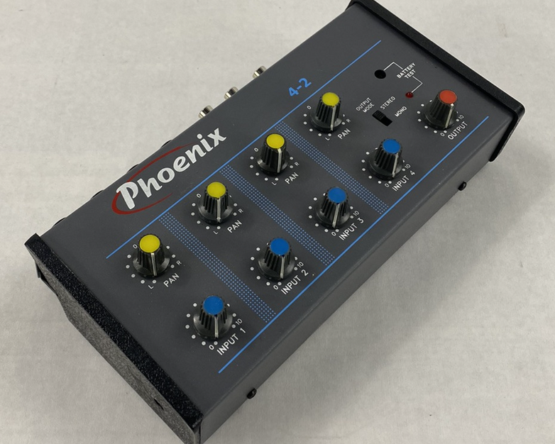 Phoenix 4-2 Compact Audio Mixer - Parts or Repair