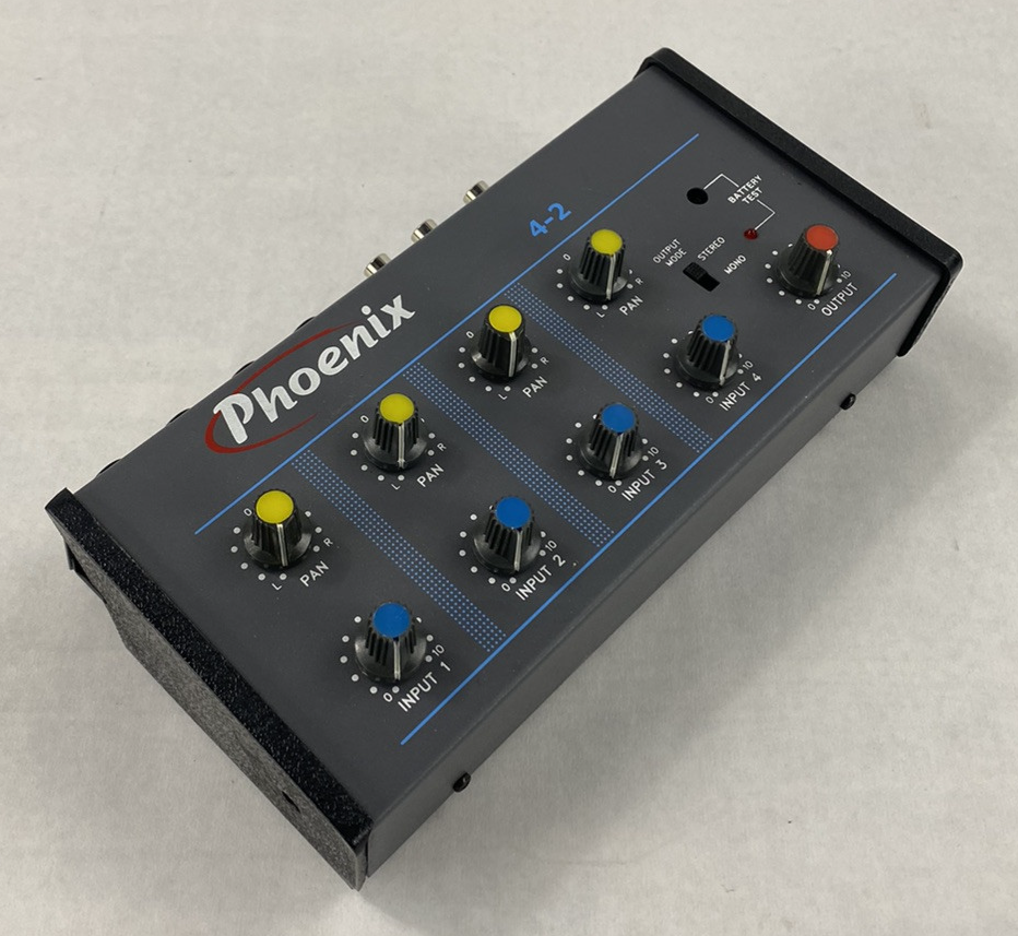 Phoenix 4-2 Compact Audio Mixer - Parts or Repair