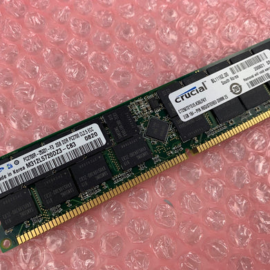 SAMSUNG 2GB PC DDR1 PC2700R CL2.5 2700R DDR1-333MHZ 333 184PIN ECC-REG RDIMM