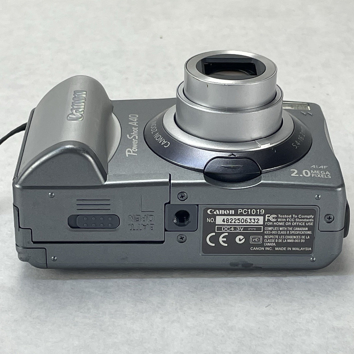 Canon PowerShot PC1019 Digital Cam No Memory Card - Tested8