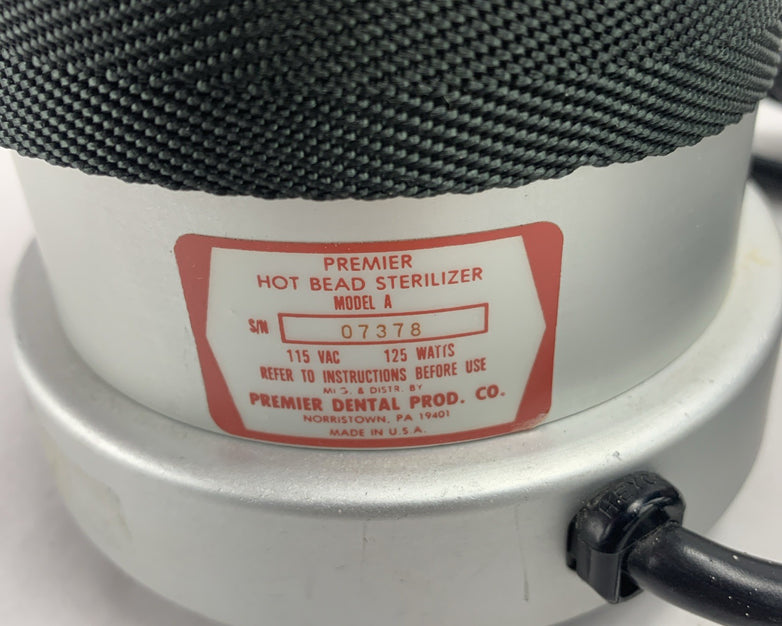 Premier Model A Hot Bead Sterilizer - No Lids - Parts or Repair - Lot of 2