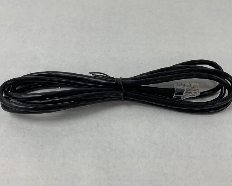 Unbranded RJ-45 Ethernet Cable Black 6 Ft (Lot of 4)