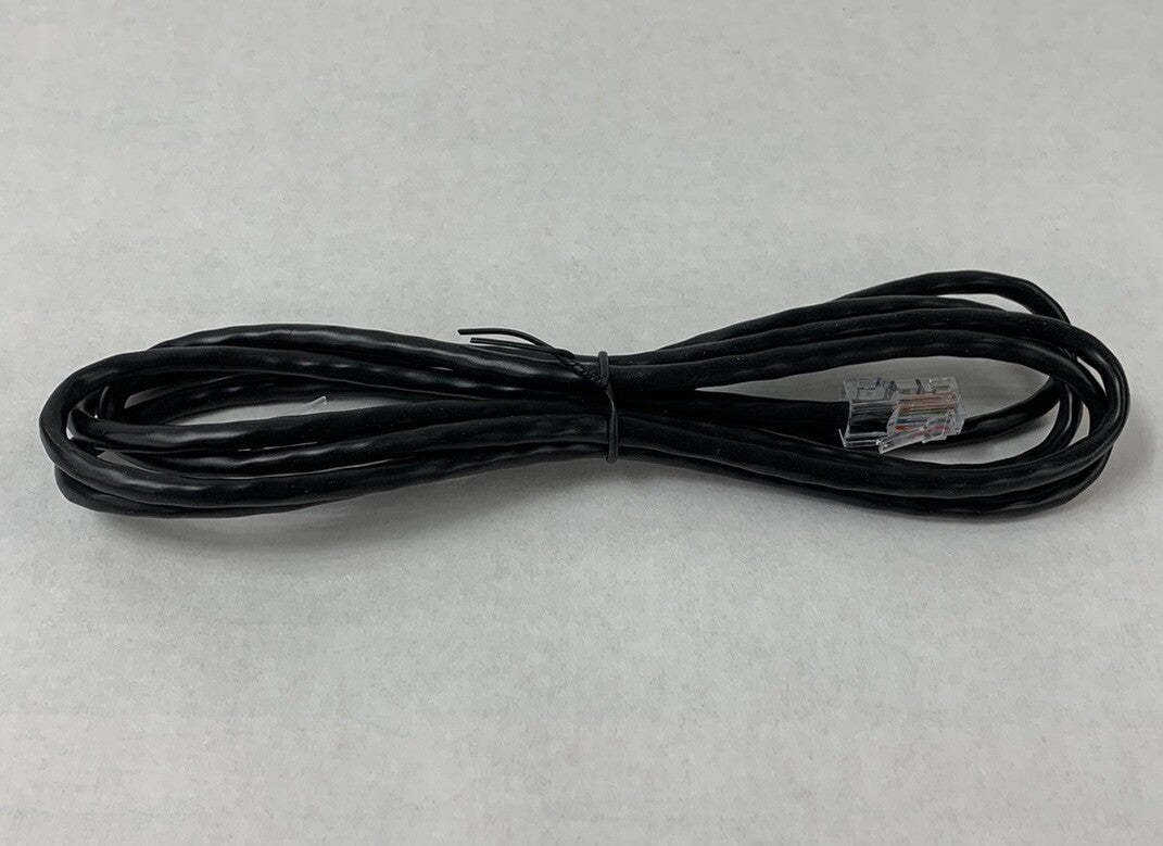 Unbranded RJ-45 Ethernet Cable Black 6 Ft (Lot of 4)