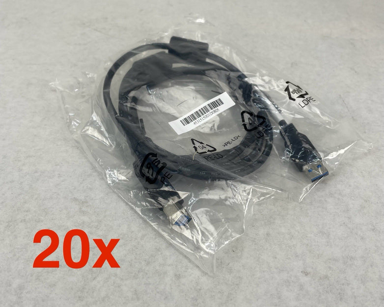 Hotron 4531515001D0R05 USB 3.0 Cable, Type A To Type B Lot of 20