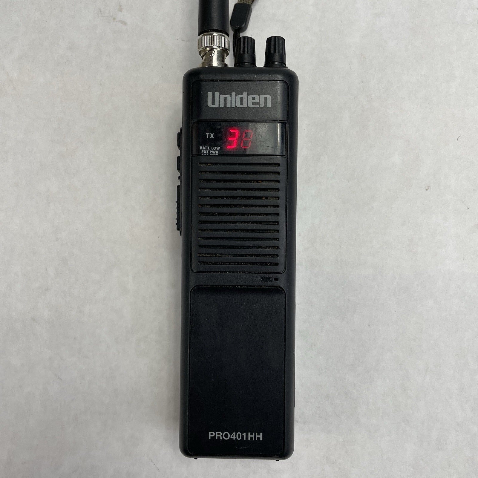 Uniden PRO401HH Professional Series 40-Channel Handheld CB Radio Partial Test