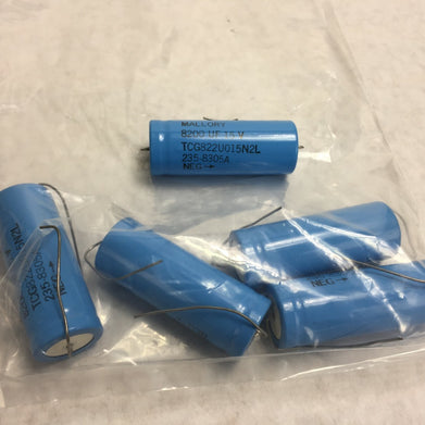 Lot of 5 Mallory TCG822U015N2L 8200UF 15V 235-8305A