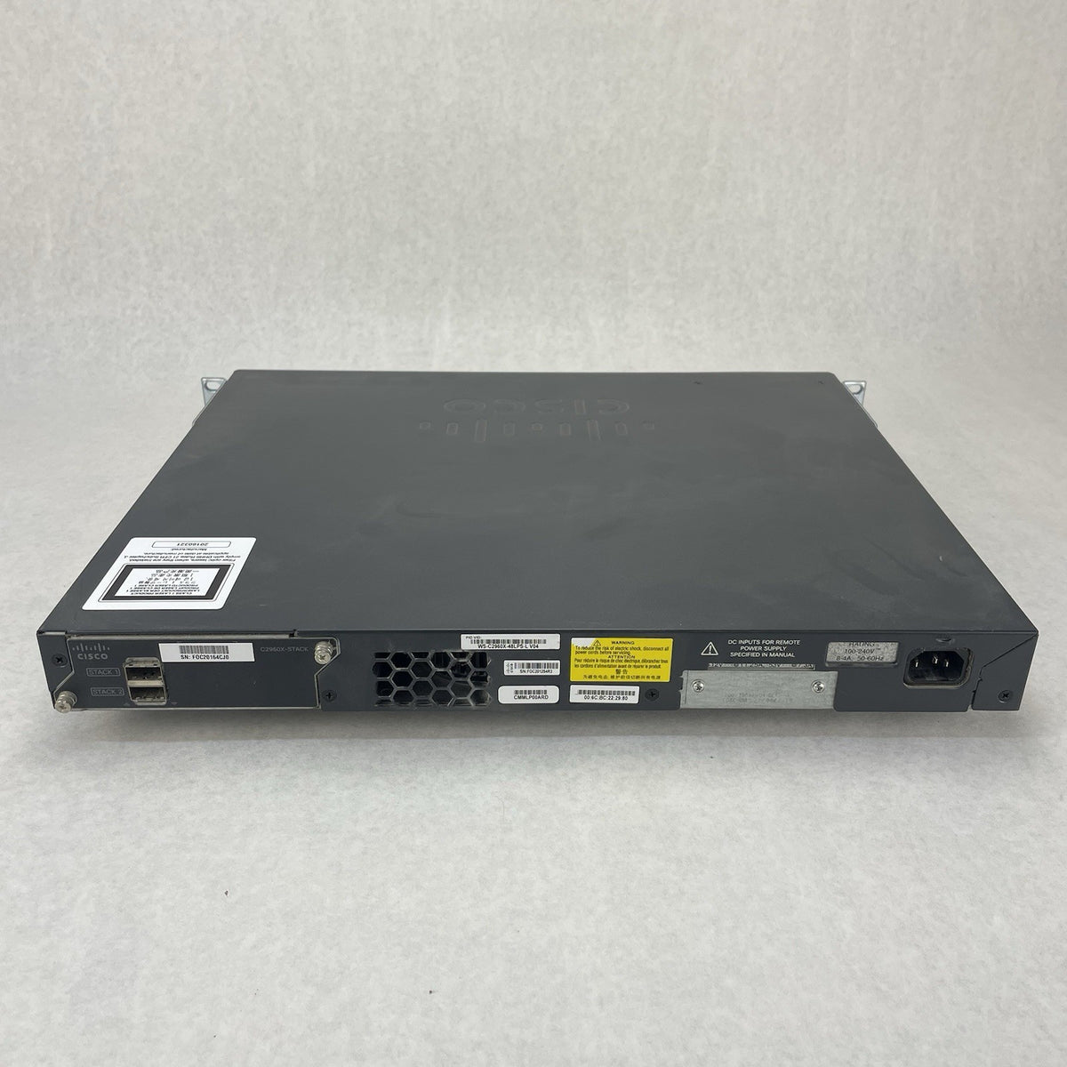 Cisco Catalyst WS-C2960X-48LPS-L V04 - Tested7