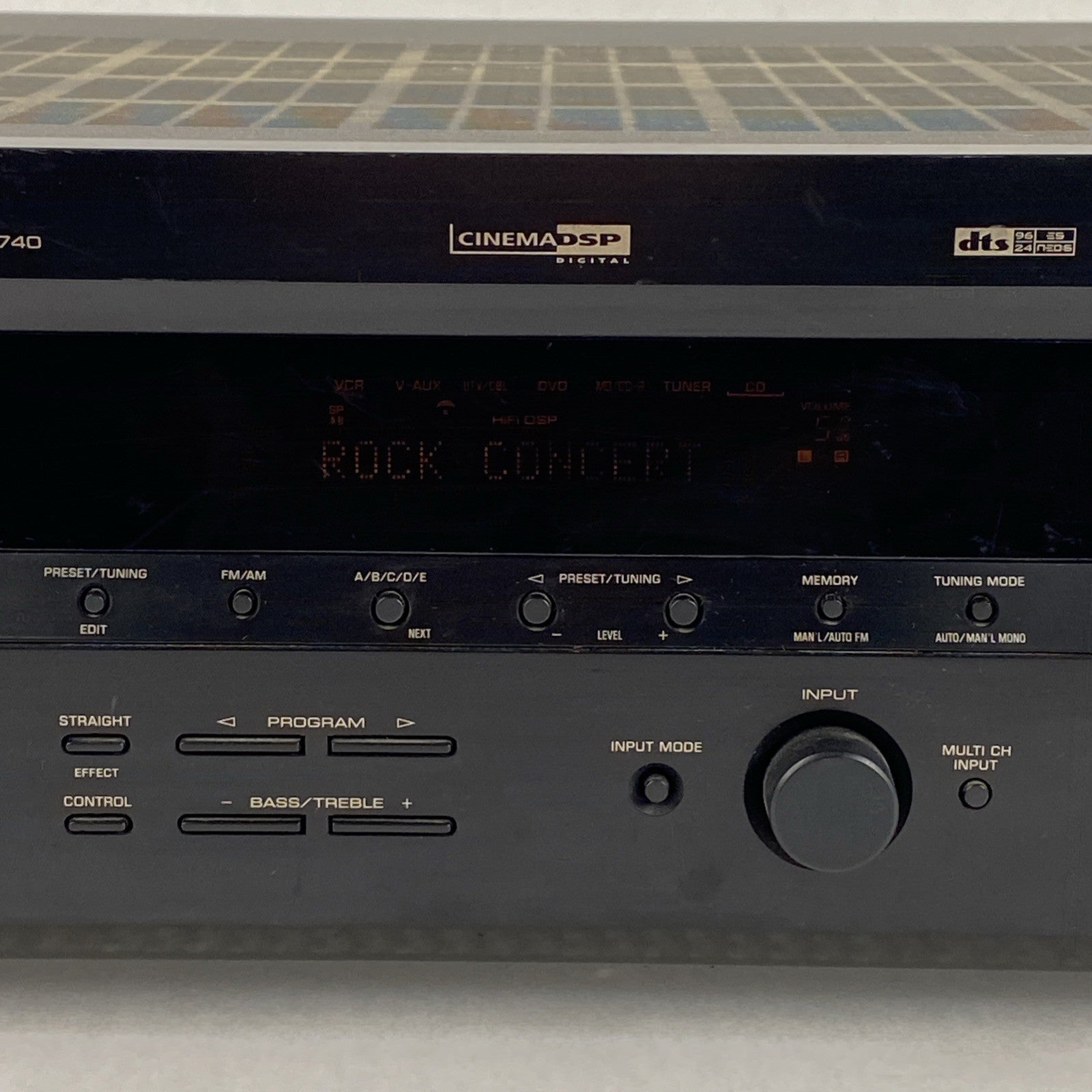 Yamaha HTR-5740 Natural Sound AV Receiver No Remote