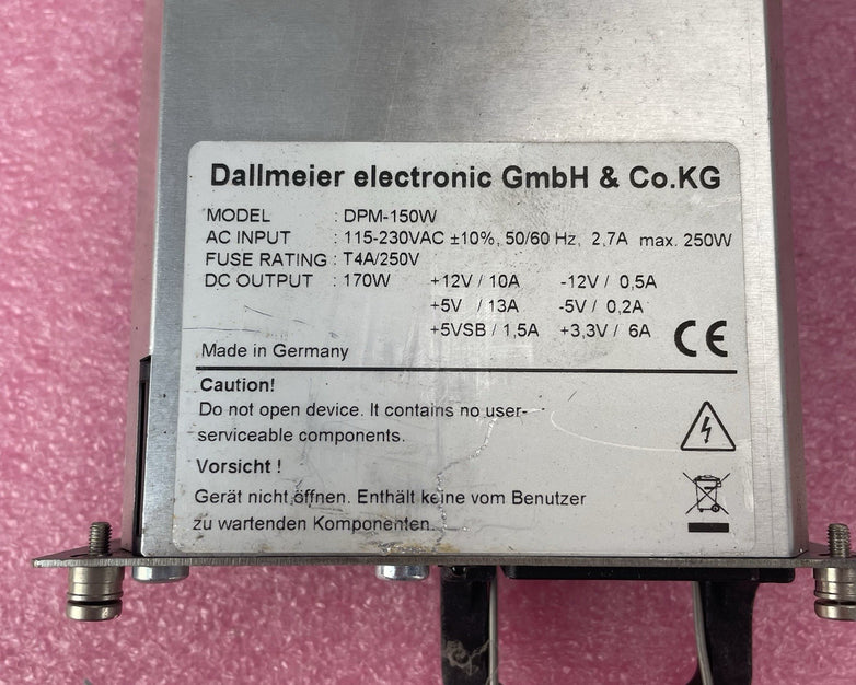 Dallmeier Electronic DPM-150W Power Supply Lot of 2