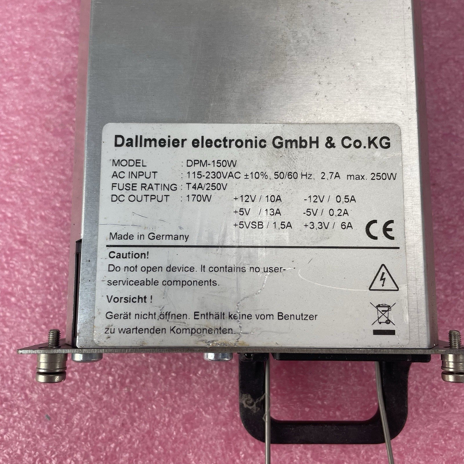 Dallmeier Electronic DPM-150W Power Supply Lot of 23