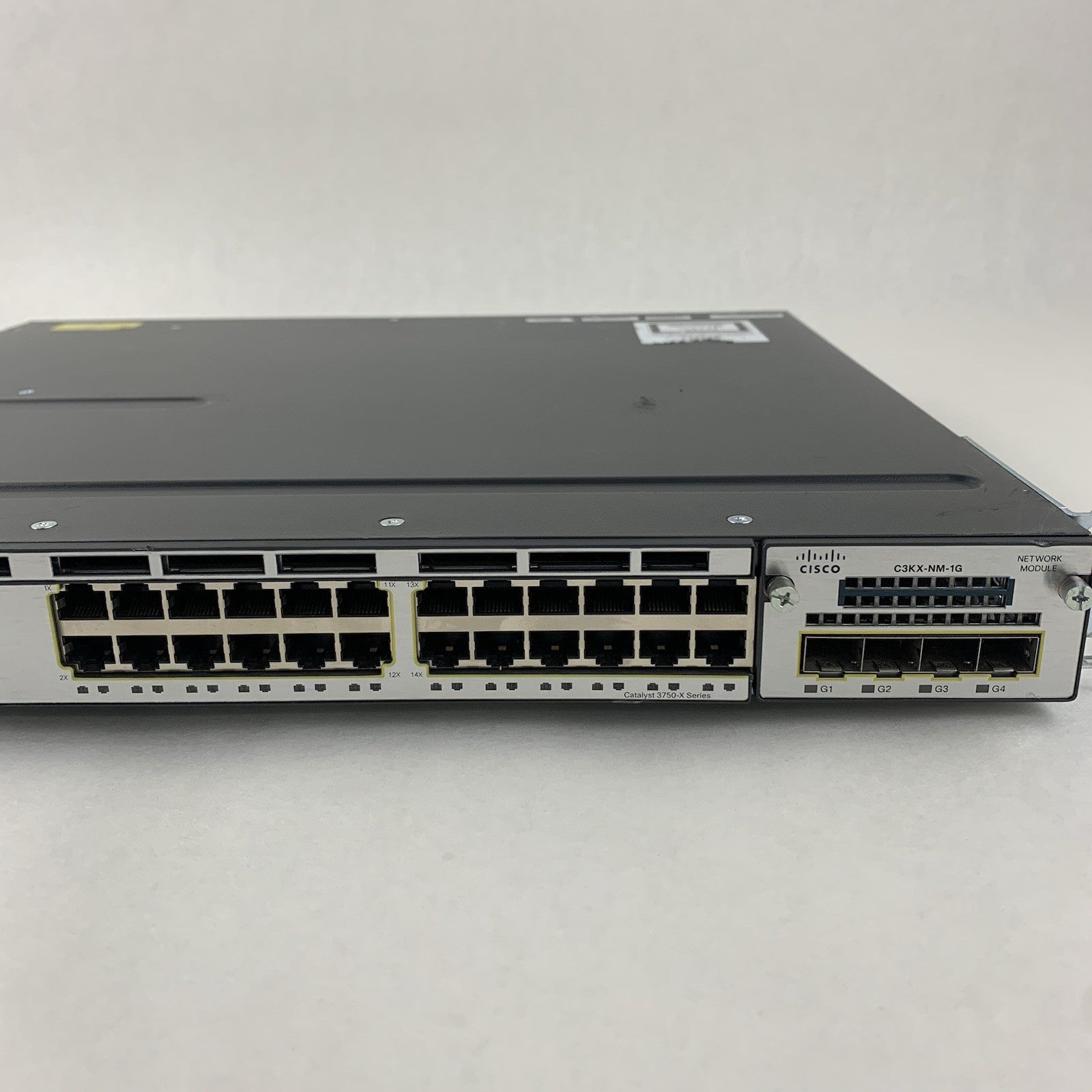 Cisco WS-C3750X-24T-S V02 24-Port Gigabit Ethernet Switch Tested Reset3