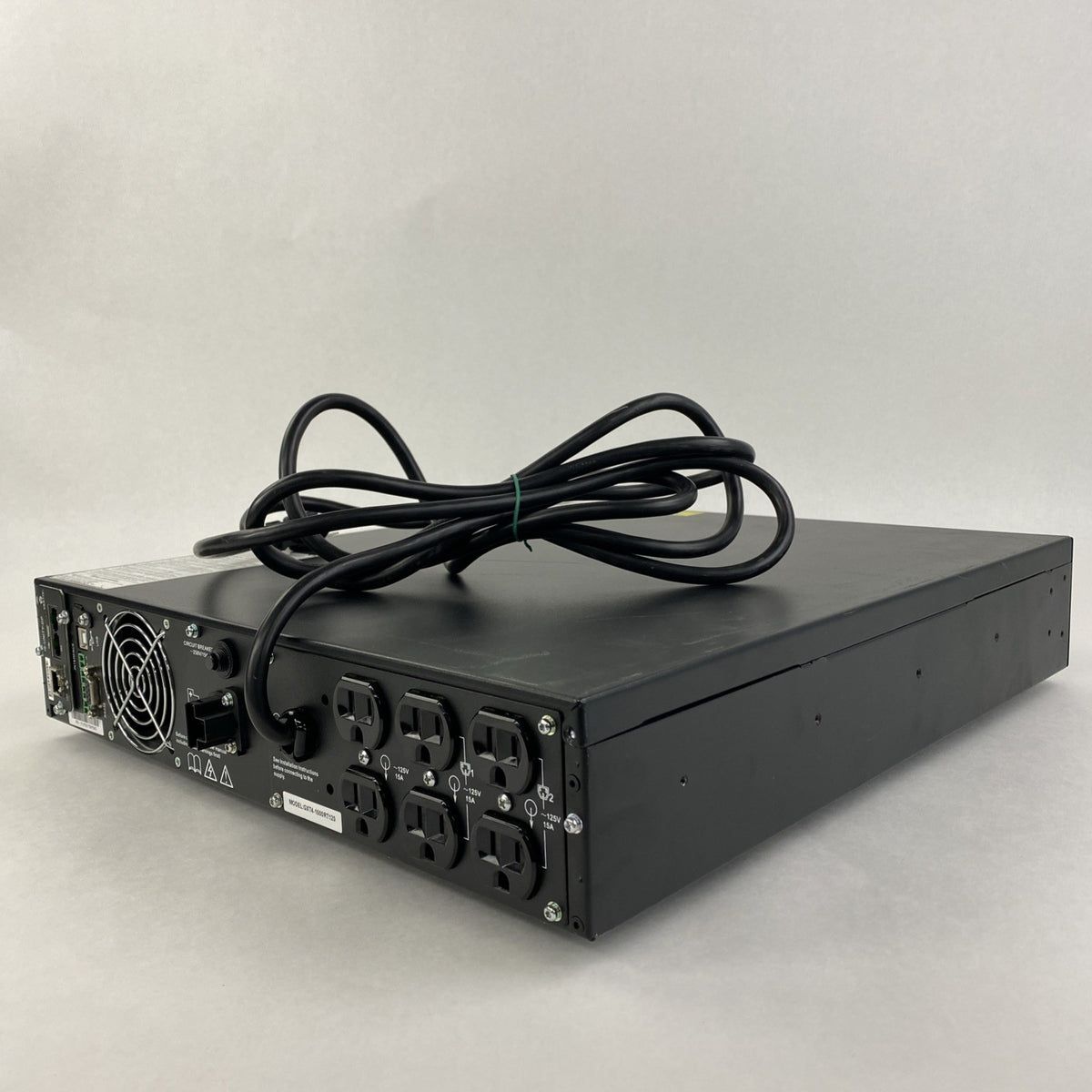 Vertiv Liebert GXT4-1500RT120 Battery Backups Tested - No Batteries Ears READ2
