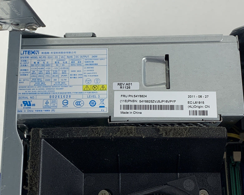 Lenovo ThinkCentre m91p Desktop i5-2400 3.1 GHz 4 GB Ram No OS No HDD
